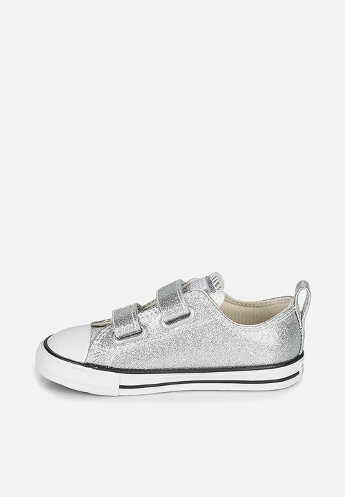 Converse - Chuck Taylor All Star 2v glitter - silver/white/black