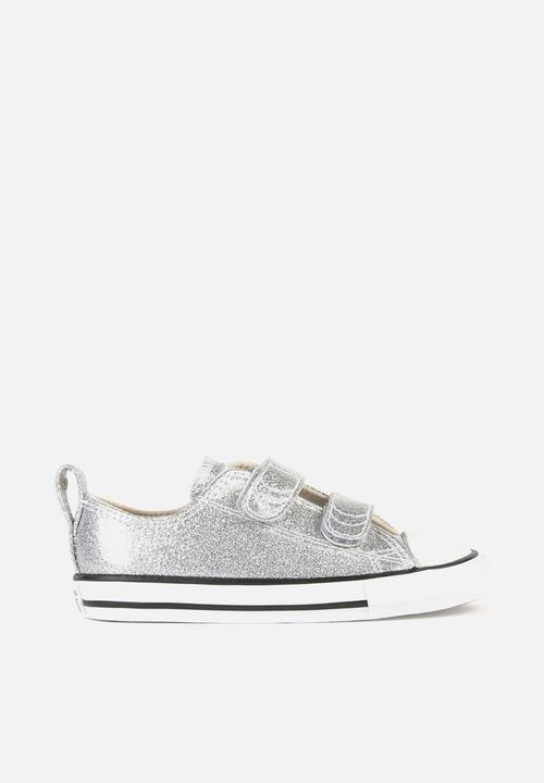 silver chuck taylors