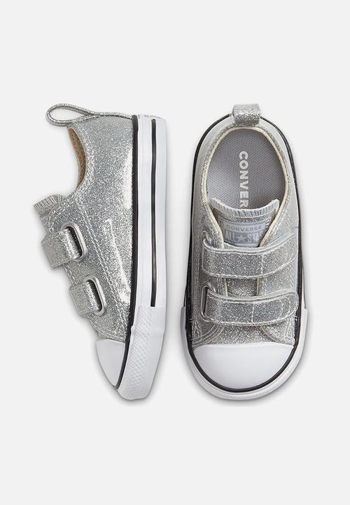 Converse - Chuck Taylor All Star 2v glitter - silver/white/black