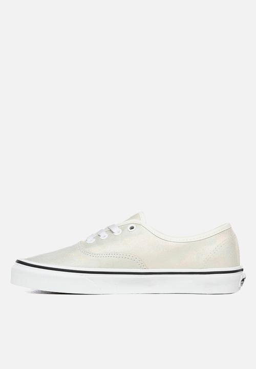 Vans - Authentic - (prism suede) metallic/blanc de blanc