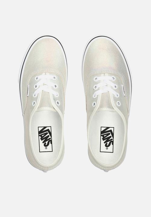 Vans - Authentic - (prism suede) metallic/blanc de blanc