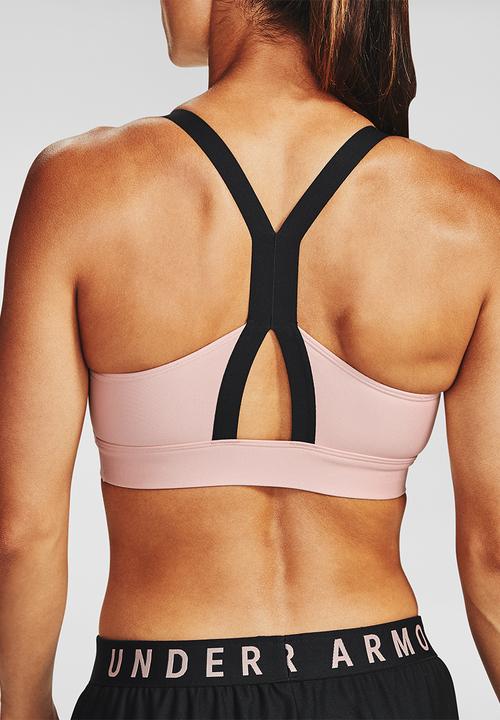 Under Armour - Armour mid impact sportstyle bra - pink