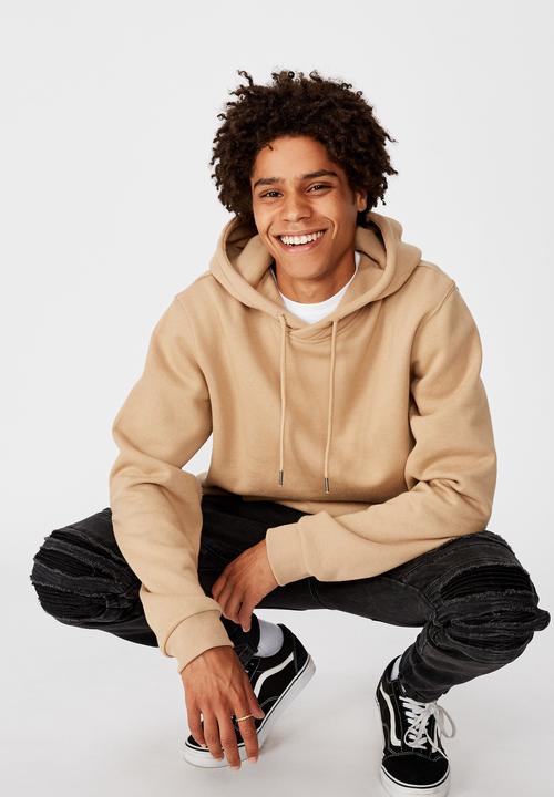 Factorie - Basic hoodie - desert brown