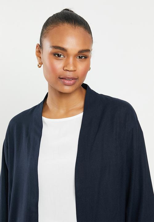 edit - Linen Shacket- navy