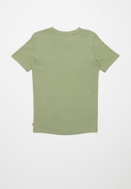 Levi’s® - Levi strauss & co split short sleeve tee - khaki