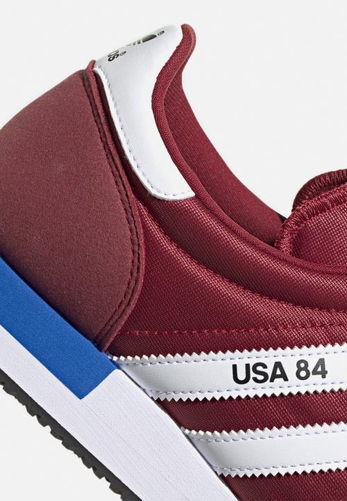 adidas Originals - Usa 84 - collegiate burgundy/ftwr white/blue