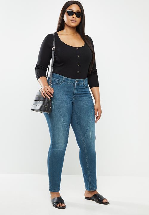 JUNAROSE - Five sanli sl db jeans - blue