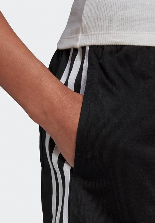 adidas Originals - 3 Stripe shorts - black & white