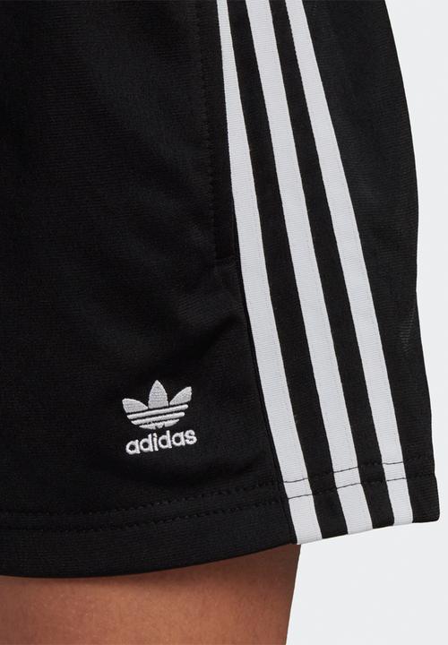 adidas Originals - 3 Stripe shorts - black & white