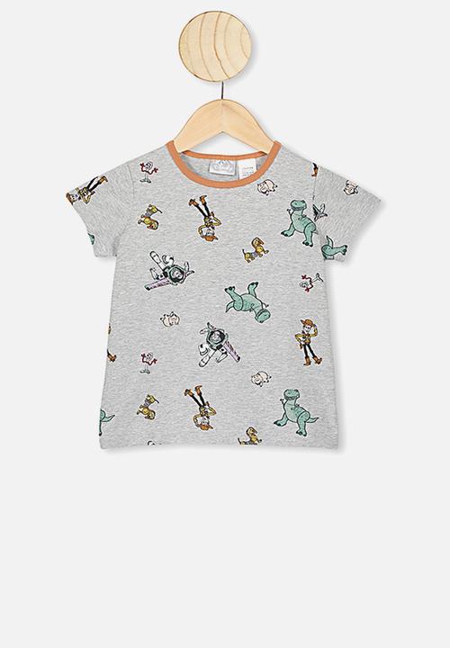 Cotton On - Hudson shory sleeve pj set - grey