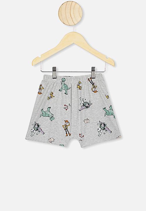 Cotton On - Hudson shory sleeve pj set - grey