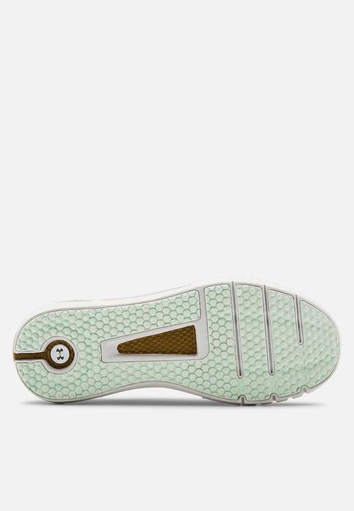 Under Armour - Ua w hovr strt - seaglass blue / seaglass blue / metallic gold luster