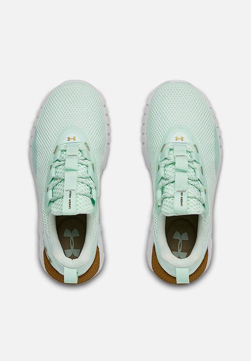 Under Armour - Ua w hovr strt - seaglass blue / seaglass blue / metallic gold luster