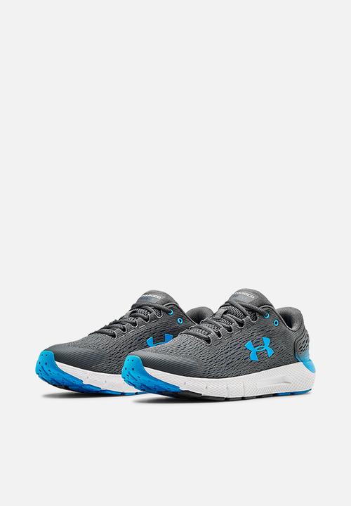 Under Armour - Ua charged rogue 2 - pitch grey / white / electric blue