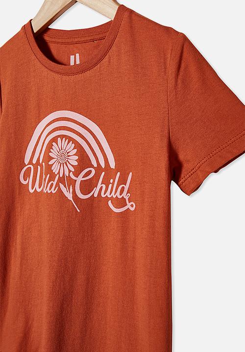 Cotton On - Penelope short sleeve tee - roasted almond