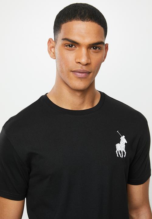 POLO - Prs numerical tee - black