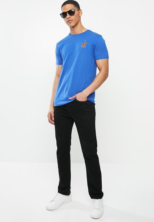 POLO - Prs big pony tee - blue