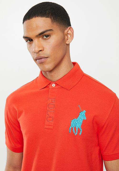 POLO - Prs logo mania golfer - orange