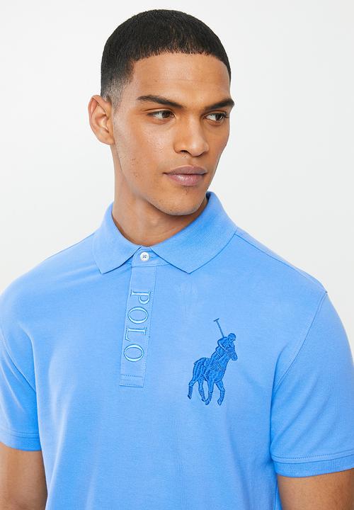 POLO - Prs logo mania golfer - blue