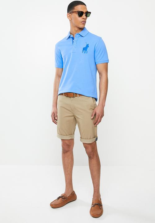 POLO - Prs logo mania golfer - blue