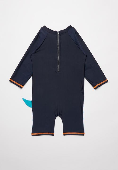 Pop Candy - Boys dino swimsuit - blue