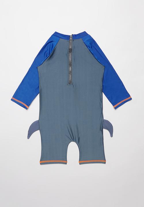 Pop Candy - Boys shark swimsuit - multi