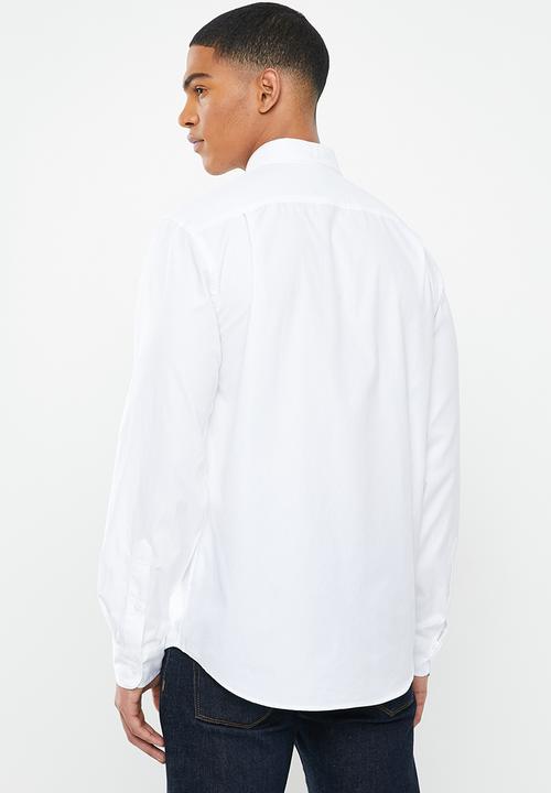 POLO - Prs Churchill oxford shirt - white