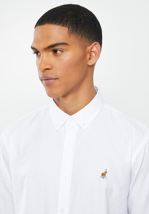 POLO - Prs Churchill oxford shirt - white