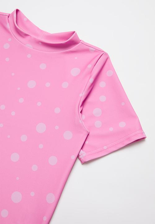Pop Candy - Polka dot two piece swimsuit - pink