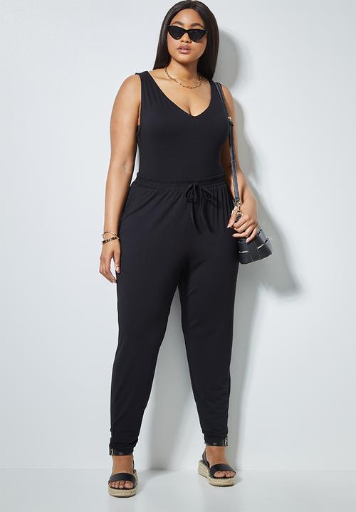 Superbalist - Low V-neck bodysuit - black