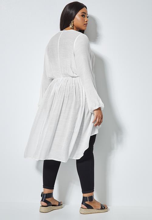 Superbalist - Hi-lo tunic - milk