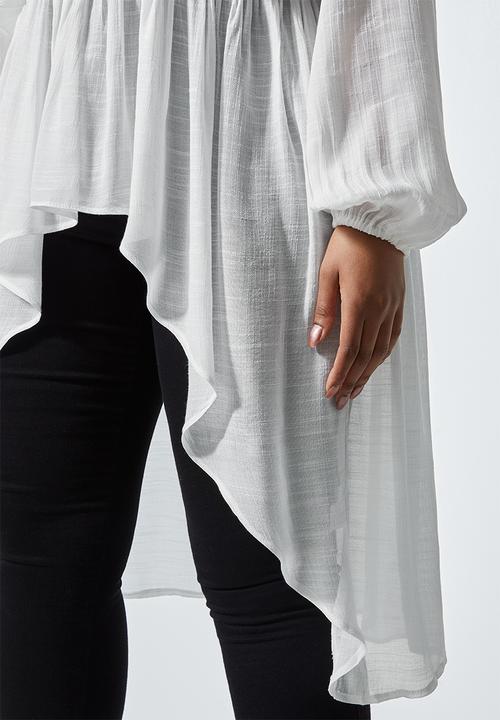 Superbalist - Hi-lo tunic - milk