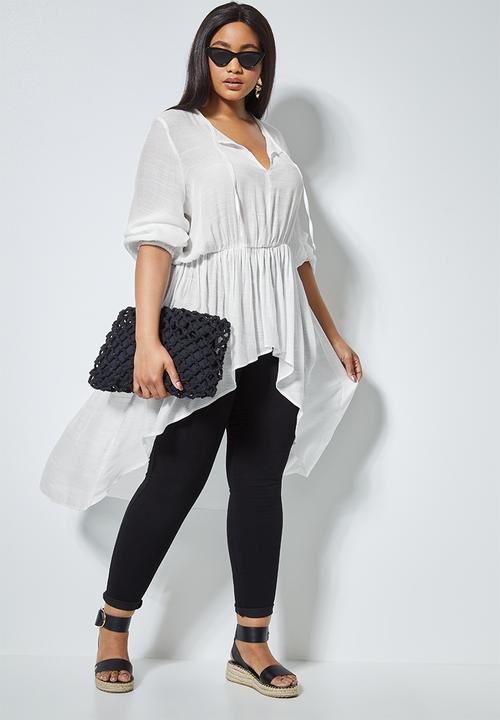 Superbalist - Hi-lo tunic - milk