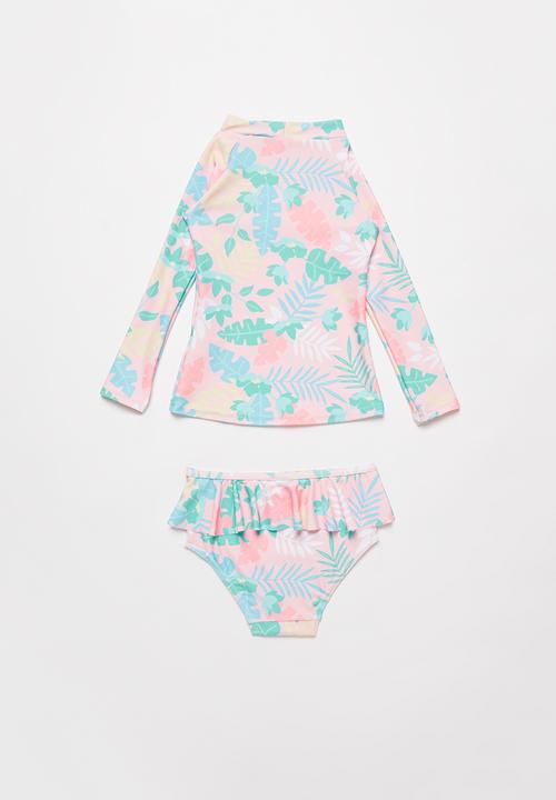 Pop Candy - Tropical 2 piece swimsuit - multi