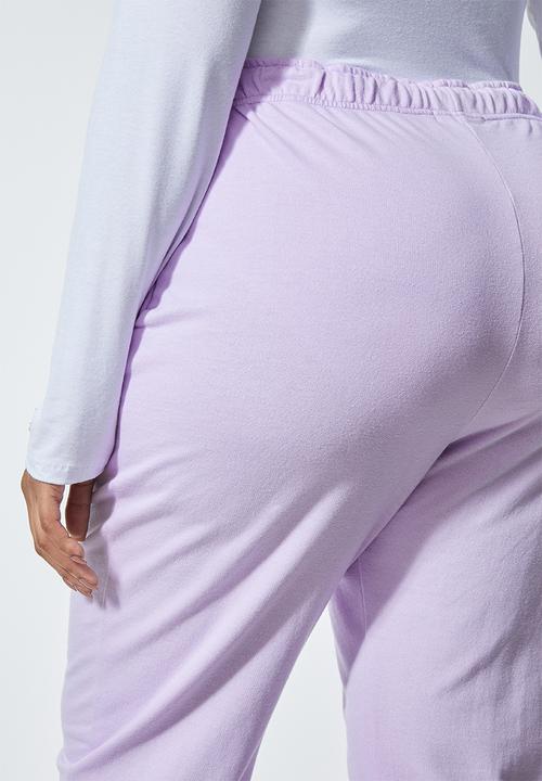 Superbalist - Plus track pants - lilac