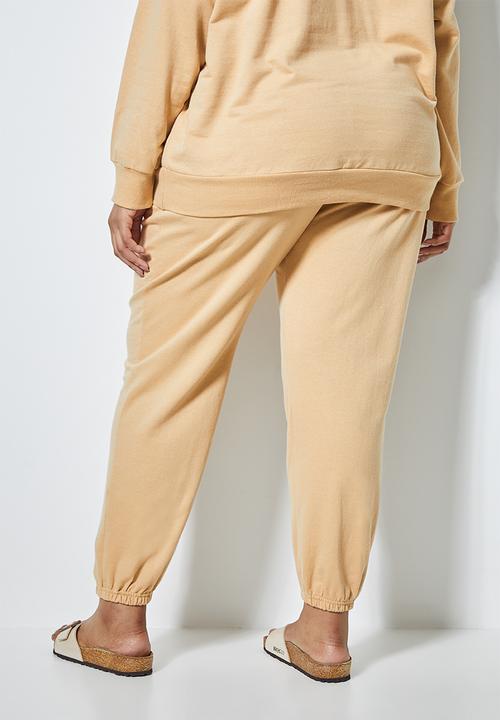 Superbalist - Plus track pants - toffee