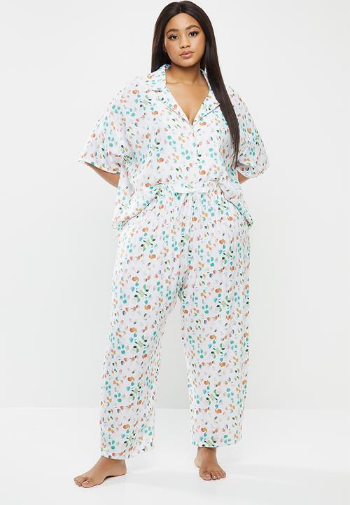 Superbalist - Plus sleep shirt & cullottes - multi