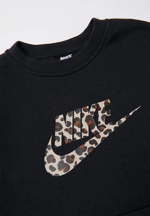 Nike - Girl  NSW crew print pack - black
