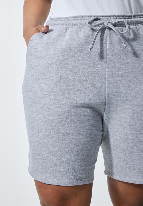 Superbalist - Longer length track shorts - grey
