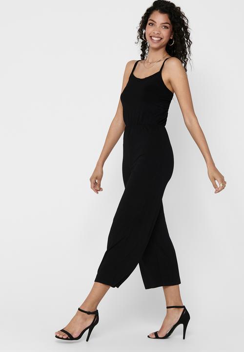 Jacqueline de Yong - Alina strap jumpsuit - black