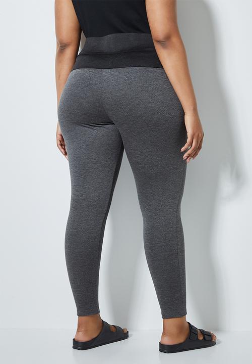 Superbalist - Premium tregging - charcoal melange