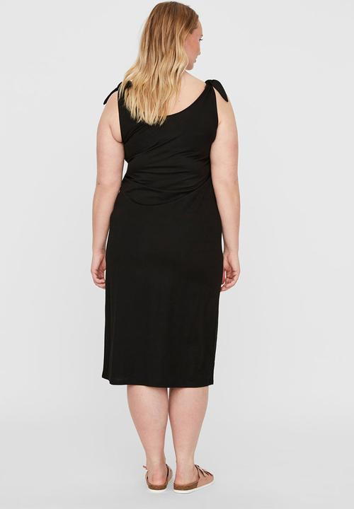 Vero Moda - Petra sleeveless calf dress - black