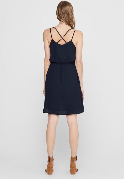 ONLY - Alice strap dress - navy