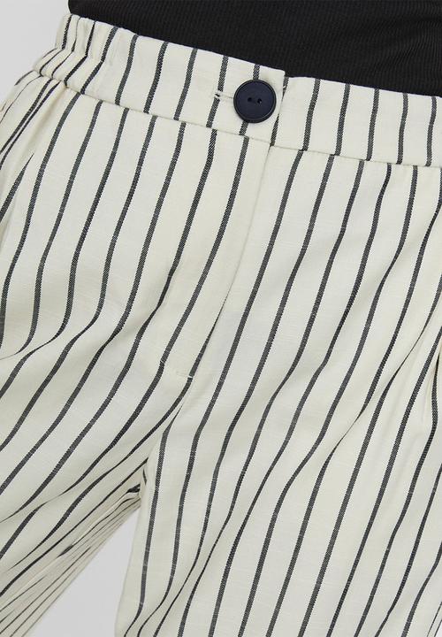 Vero Moda - Nelli culotte pant - neutral & navy
