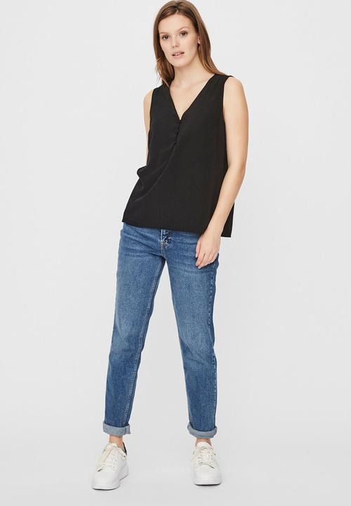Vero Moda - Kora sleeveless top - black