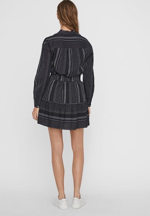 Vero Moda - Hazel skirt - navy & white