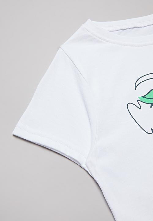 Rebel Republic - Printed tee - white