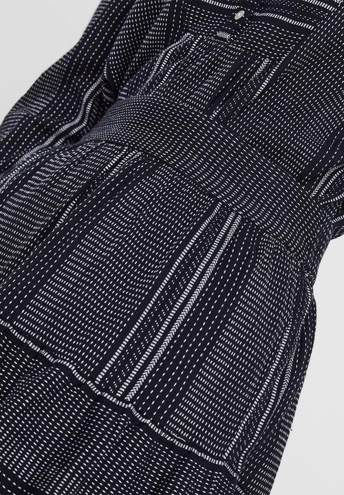 Vero Moda - Hazel skirt - navy & white