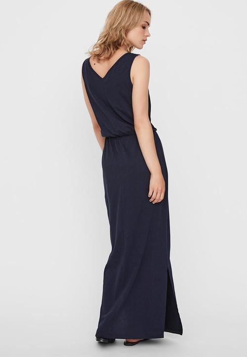 Vero Moda - Henirebecca sleeveless ankle dress - navy