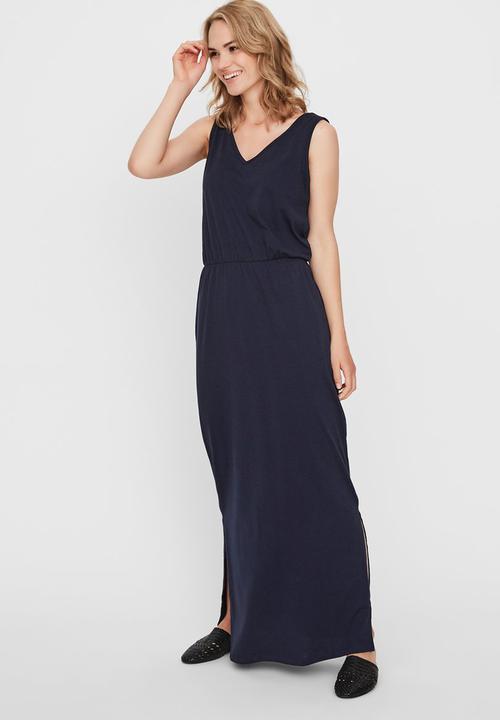 Vero Moda - Henirebecca sleeveless ankle dress - navy